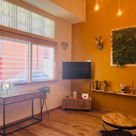 Duplex Tipo Loft De Estilo Selvatico Y Safari, Con Encanto Y A Pasos Del Mar Βαλένθια