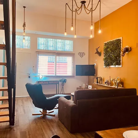 公寓 Duplex Tipo Loft De Estilo Selvatico Y Safari, Con Encanto Y A Pasos Del Mar *